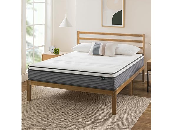 ZINUS 10" True Support Hybrid King Mattress
