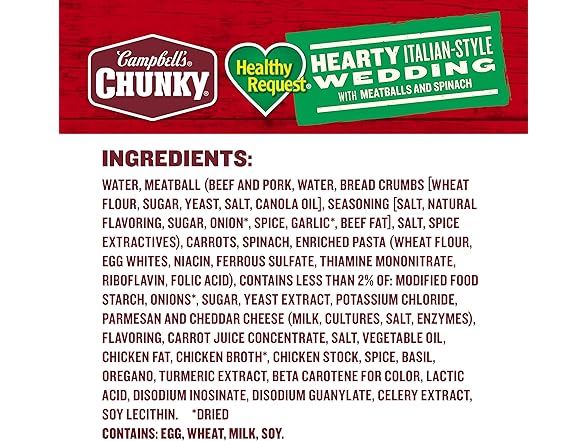 Campbell’s Chunky Healthy Request Soup, 18.6 oz.