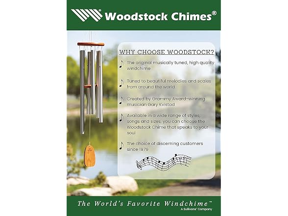 17" Woodstock Wind Chimes of Mars