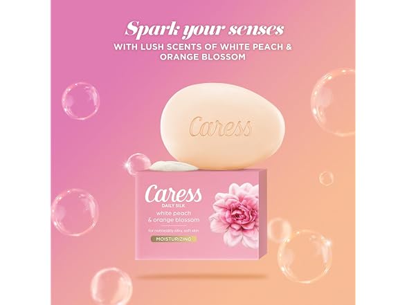 Caress Beauty Bar Soap Noticeably Silky Soft Skin