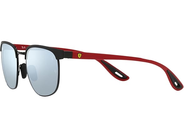 Ray-Ban Unisex RB3698M Scuderia Ferrari Collection Square Sunglasses