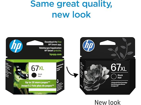 HP 67XL Black High-Yield Ink Cartridge