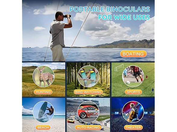 20x60 Binoculars High Powered