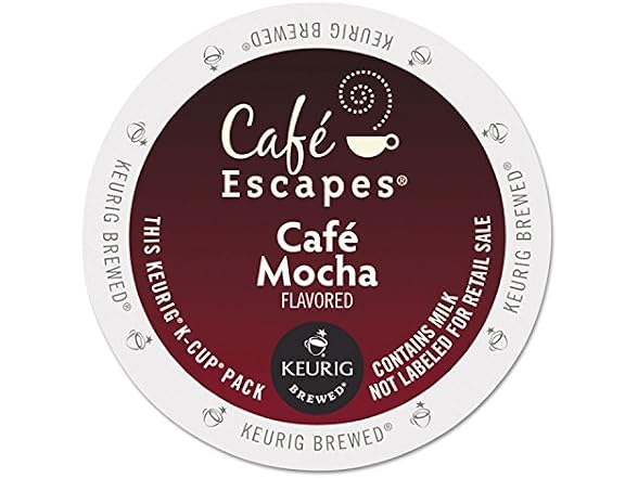 24ct Café Escapes Café Mocha, K-Cups