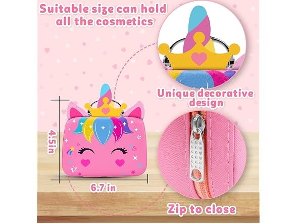 Hollyhi B09JG1441T Kids Makeup Kit