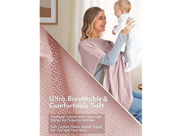 MomWills 2pk Nursing Cover for Breastfeeding