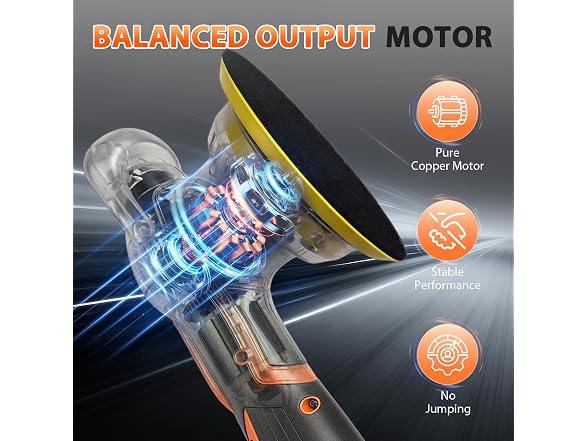 Rotvik Cordless Car Buffer Polisher
