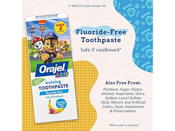 Orajel Kids Paw Patrol Toothpaste 1.5