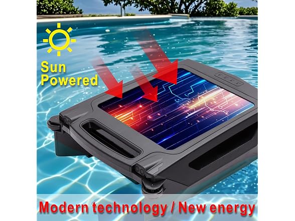 Solar Rechargeable Robot Pool Cleaner