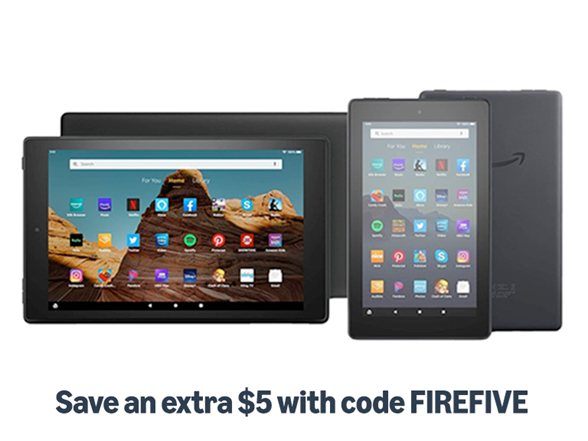 Amazon Kindle and Fire Tablets