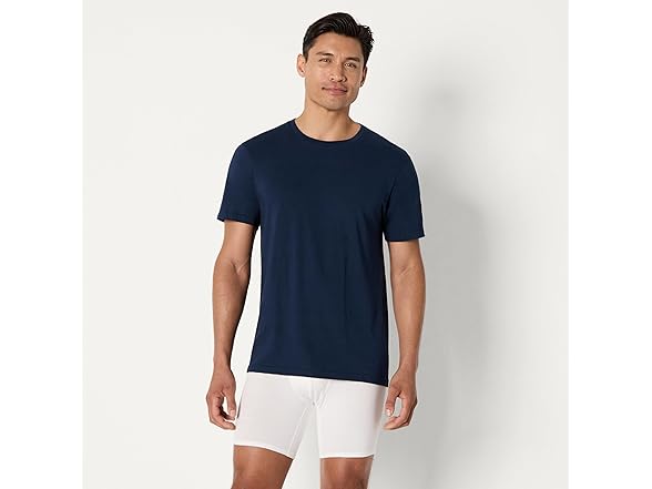 AE Mens SlimFit Cotton Crew Neck Undershirt SS 2Pk