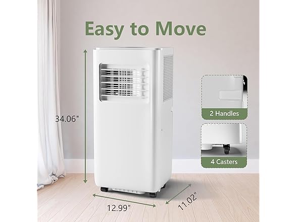 Vossfamul 8,000 BTU Portable Air Conditioner