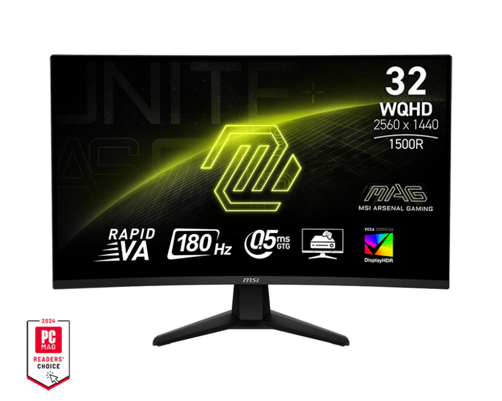 MSI 32" QHD Curved Monitor | MAG 32CQ6FCT - Gallery 2