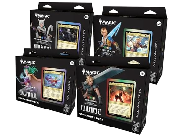 Magic: The Gathering - Final Fantasy Commander Deck Bundle
