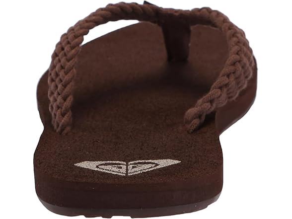 Roxy Women's Porto III Sandal, Brown 10