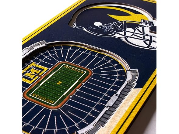 YouTheFan Unisex NCAA Michigan Wolverines Banner