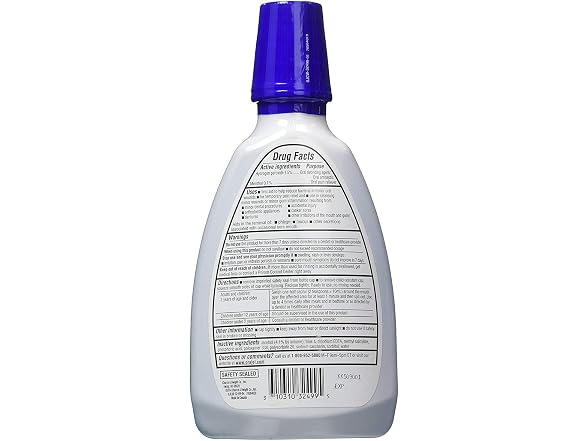 Orajel Antiseptic Mouth Sore Rinse 16 oz