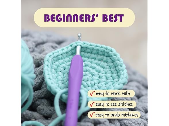 Soft Yarn for Crocheting  Bright Yellow