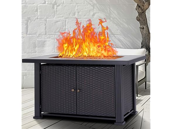 44" Propane Fire Pit Table, 50000BTU