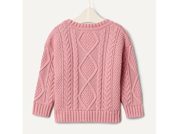 Baby Cable Sweater | Your Color Choice