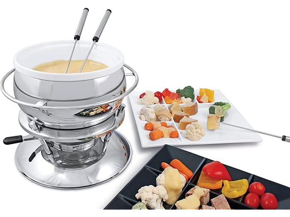 Swissmar 3-in-1 Fondue Set 2.2L