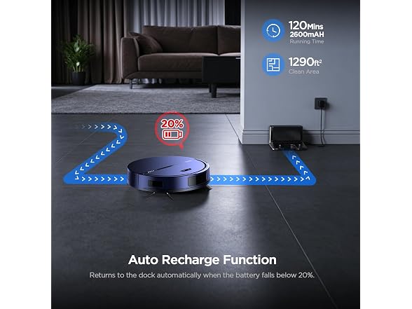 UMMUND Robot Vacuum and Mop Combo