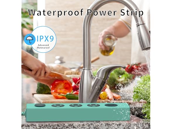 SOLL IPX9 Outdoor Power Strip - Gallery 6