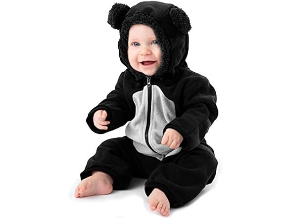 Cuddle Club (12-18 MOS) Fleece Baby Bodysuit