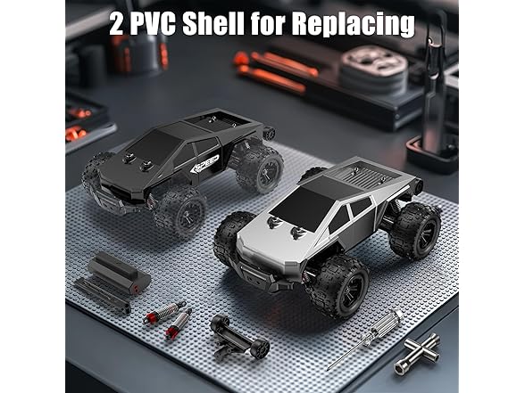 RC Truck 1/16 Brushless Motor, 35 mph Max Speed