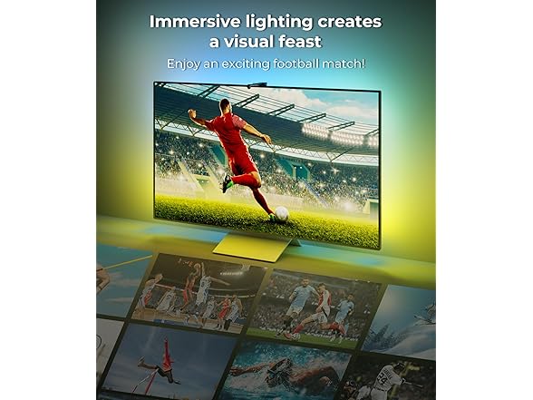 DeckTok TV LED Backlight 15.5ft | 55-100"