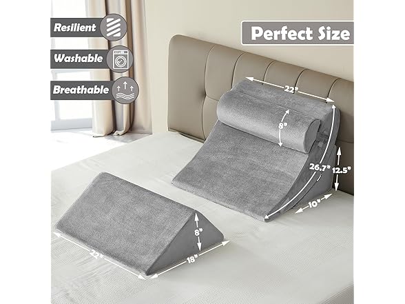 Orthopedic 4Pcs Wedge Pillow
