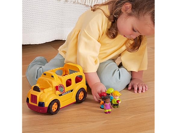 B. toys – Interactive Yellow School Bus Toy
