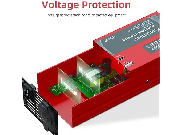 KUNPEAVED 500W Power Inverter