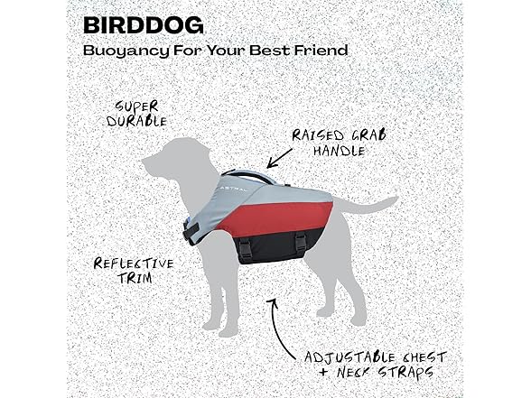Astral BirdDog Canine Life Jacket - Durable