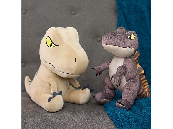 JURASSIC WORLD Rebirth Weighted Comfort Plush T. rex