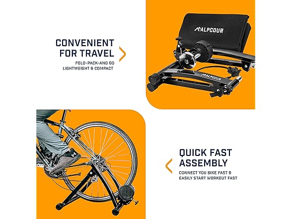 Alpcour Magnetic Bike Trainer Stand