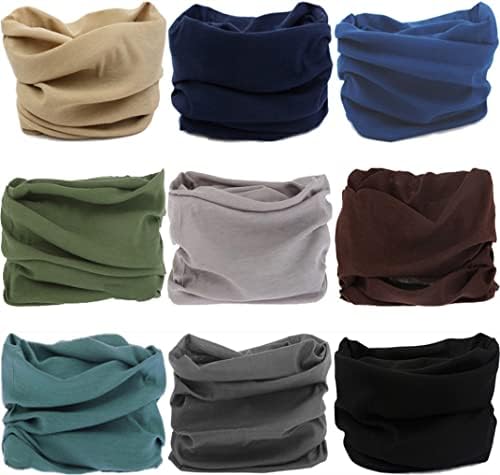 9 PC Multi-purpose Stretchable Headwear