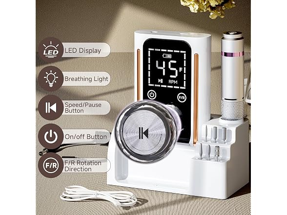 Puriom Portable Electric Nail File