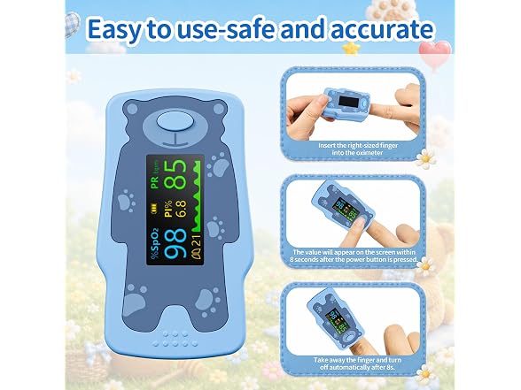VOLUETH New Version Fingertip Pulse