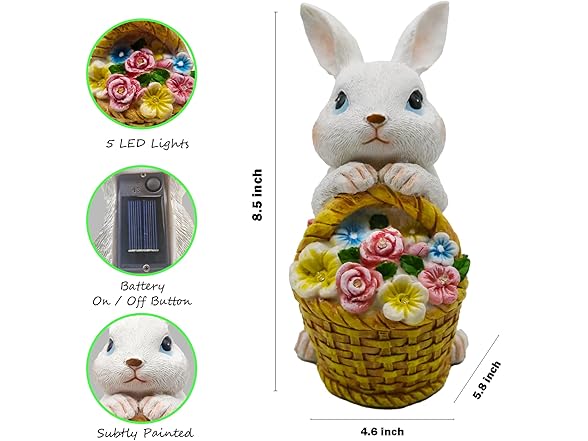 Delytid Solar Garden Decor
