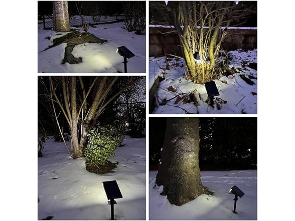 GKGG Waterproof Outdoor Solar Lights