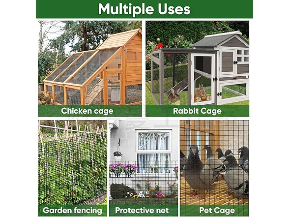 Hardware Cloth 1/2 in 48 in x 100 ft -19 Gauge Mesh