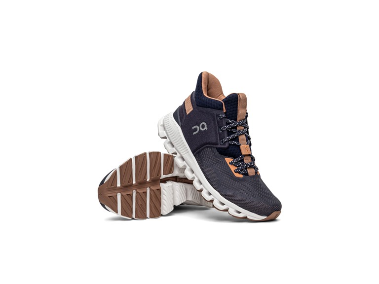 On Running 28.99471 5.5 On Running Cloud Hi Edge Women's Shoes Shark/Ink Shark/Ink
