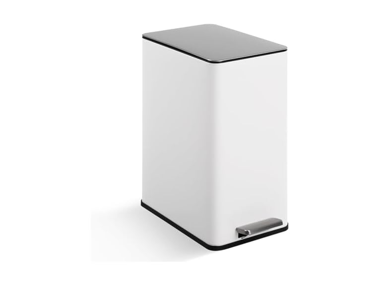 Outlane Gallon Slim Step Trash Can Soft-Close Lid - Gallery 10