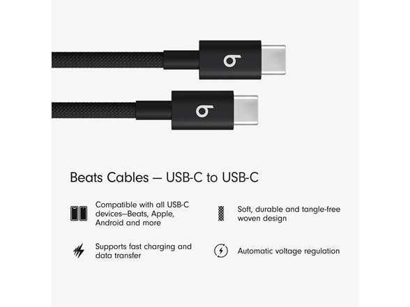 Beats USB-C Woven Fast Charging Cables