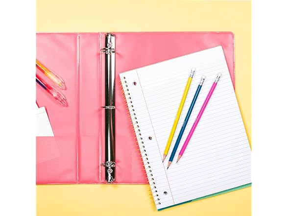 Yoobi | 1 Inch Binder, Popsicle | Holds Up to