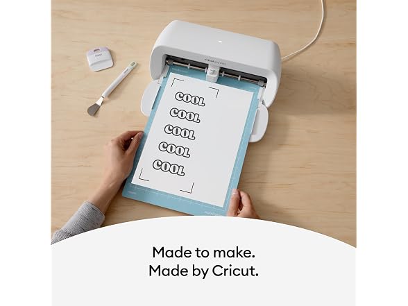 Cricut Vinyl Sticker Paper (12 Clear Sheets, 8.5x11)