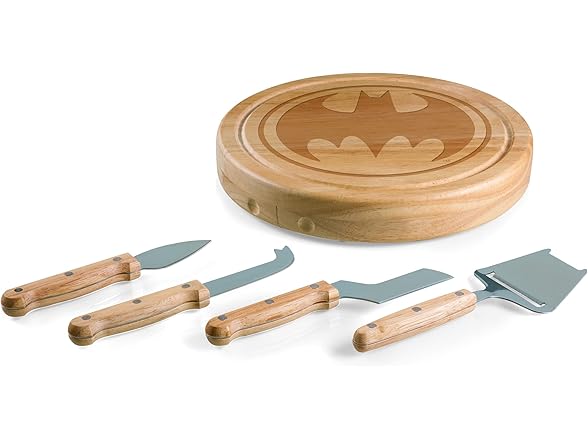 DC Comics Batman Bat Signal Circo Cheese Board & Knife Set