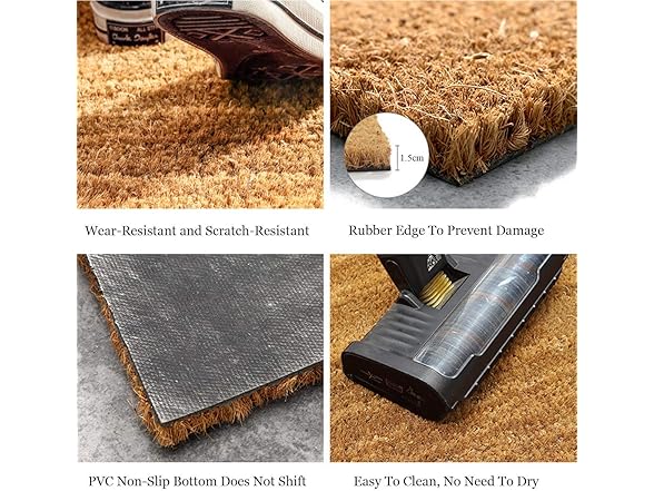 XTDJJKK Funny Coir Doormat