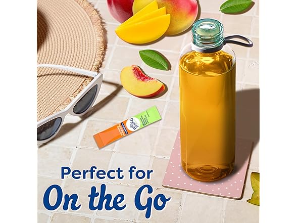 Crystal Light Drink Mix, 10 Packets, Peach Mango